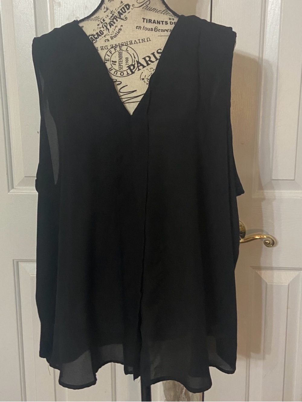 Dressy black tank